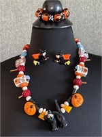 Halloween Novelty Artisan Necklace & Bracelet