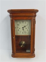 Howard Miller Oak Case Clock