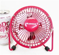 Small Lakewood Metal Desk Fan