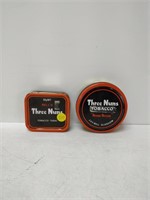 2  Three Nuns tobacco tins