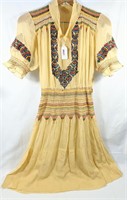 Vintage Batiste Philippines Dress Embroidered WOW