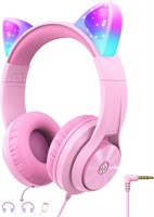 NEW $30 LED Cat Ear Wired Headphones