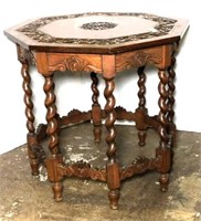 Barley Twist Octagonal Occasional Table