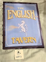 The English Tavern Sign