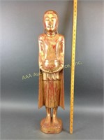 Southeast Asian Gilt Wood Buddha Figure