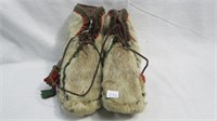 Native American Fur Covered Boots from northern