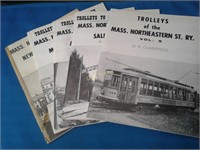 MASS. NORTHEASTERN STREET RAILWAYS - 5 Vol Set