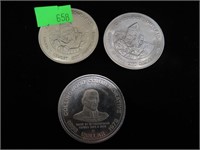 3 - Cambridge & Collingwood coins