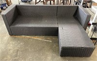 PHI Villa Outdoor Woven Sofa Lounger