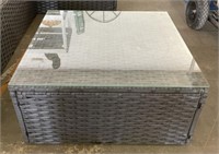 PHI Villa Outdoor Woven Sofa Table/Ottoman