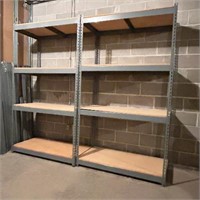 COMMERCIAL SHELVING 42" X 7' X 24
