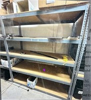 COMMERCIAL SHELVING 6' X 7' X 22"DEEP