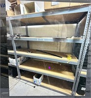 COMMERCIAL SHELVING 6' X 7' X 22"DEEP