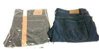 (2) 42 X 30 Mens Levi Jeans & Urban Star Jeans