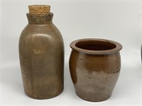 Cowden & Wilcox Stoneware Jars.