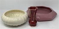 Ceramic Planters and Bud Vase
