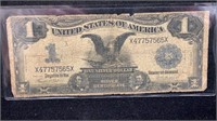 Currency: 1899 $1 Large Black Eagle Silver