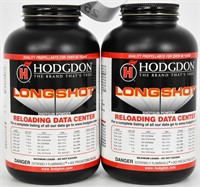 Lot of 2 Hodgdon Pistol/Shotgun Longshot 1lb each