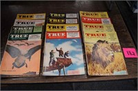 True Magazines 1957 1958