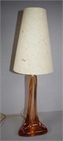 Retro Murano glass electric lamp