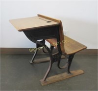 Antique School Desk