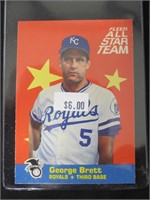 1986 FLEER GEORGE BRETT FLEER ALL STAR TEAM