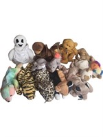 Lot of 14 Collectible Beanie Babies