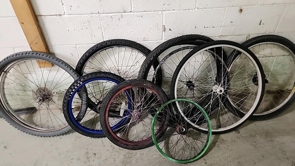 Bicycle Tires and rim lot