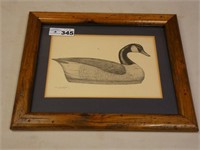 Goose Decoy Print