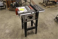 SHOP CRAFT 10" TABLE SAW ON STAND, WORKS