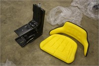 TRACTOR 2-PC SUSPENSION SEAT WITH BASE - UNUSED