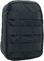 Tactical Molle Pouch Assault Rig Vest Black