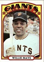 Willie Mays 1972 Topps #49