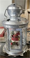 Decorative Holiday Santa Lantern