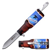 Mtech Blue Moon Belgian Beer Spring Assist Knife