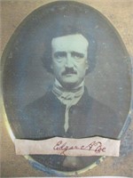 Edgar Allan Poe Signed Cut Document with COA