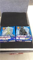 Collectible Fantastic 4 action figures.