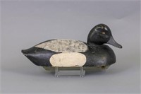 Bluebill Drake Duck Decoy by Unknown Michigan