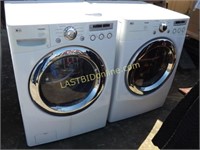 Matching LG Tromm Washer & Electric Dryer