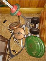 Weight Bar & Weights