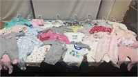 Lg Lot of 3months-6months 18)Onesies &