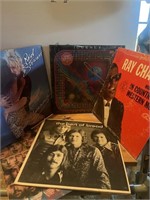 Lot of five vintage records, including Ray