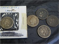 1860, 1864, 1870 RARE, 1900, 1906 Indian Head Cent