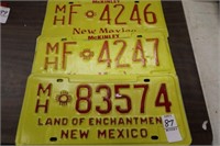 NM LICENCE PLATES