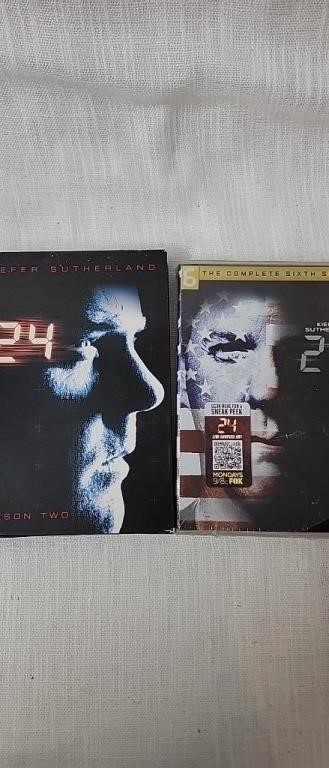 Two seasons of 24 DVD