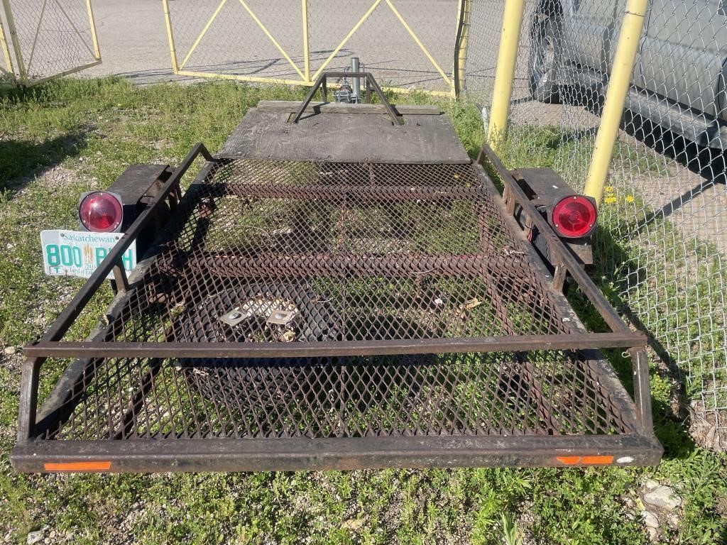 Utility Trailer with a spare Tire and heavy duty