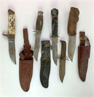 Selection of Hunting Knives - White Tail