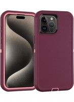 (New) (1 pack) iPhone 15 Pro Case, droperprote