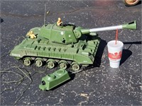 Deluxe1960's Topper Tiger Joe Army Tank