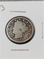 1893 Liberty V- Nickel